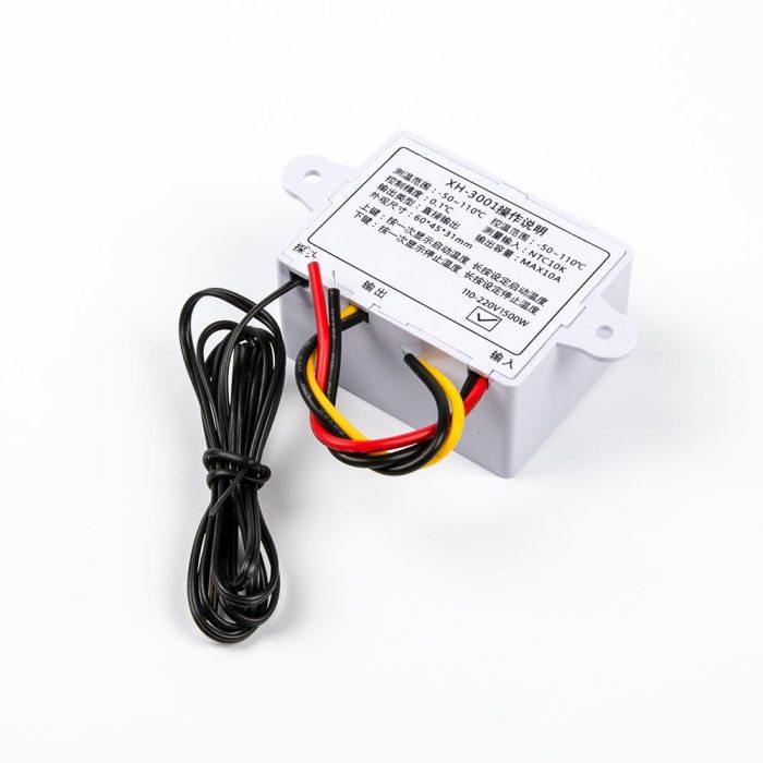 XH-W3001 AC 220V 10A Dijital Termostat - Görsel 7