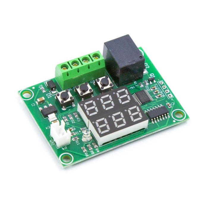 XH-W1219 Çift LED Göstergeli Termostat Sıcaklık Kontrol Modülü - Görsel 4