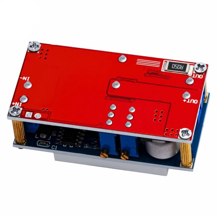 XL4015 5A Voltaj Ayarlı Çift Ekranlı Gerilim Azaltıcı Modül - Görsel 2