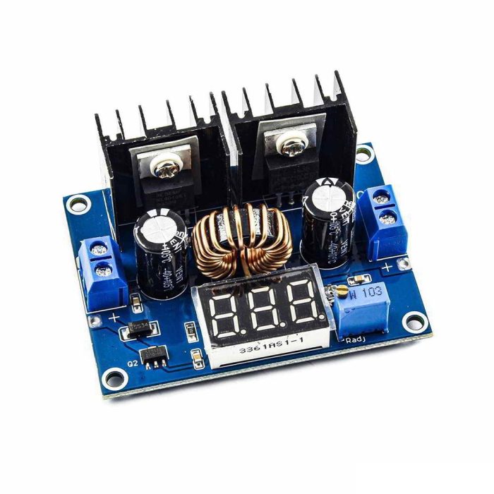 XL4016E1 Ekranlı DC-DC Step Down Gerilim Azaltıcı Regülatör Modülü - 8A 200W - Görsel 3