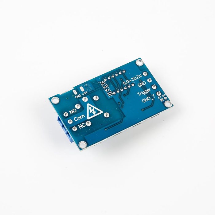 Zaman Ayarlı Geciktirmeli Röle Kartı Led Ekran 6-30V Micro USB Girişli - Görsel 5