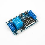 Zaman Ayarlı Geciktirmeli Röle Kartı Led Ekran 6-30V Micro USB Girişli - Görsel 8