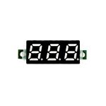 0.28 inç 3.5-30V İki Kablolu DC Mavi Voltmetre - Görsel 2