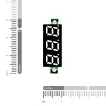 0.28 inç 3.5-30V İki Kablolu DC Mavi Voltmetre - Görsel 5