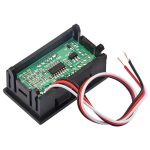 0.56 inç 0-30V 3 Kablolu LED Dijital Mavi Göstergeli Voltmetre - Görsel 2