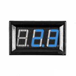0.56 inç 3.5-30V İki Kablolu DC Mavi Voltmetre