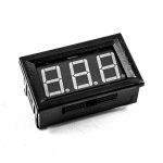 0.56 inç 3.5-30V İki Kablolu DC Mavi Voltmetre - Görsel 3