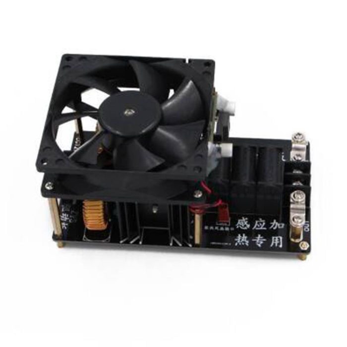 1000W 12-36V 20A ZVS İndüksiyon Isıtma Makinesi + Soğutucu Fan + Bakır Tüp - Görsel 2