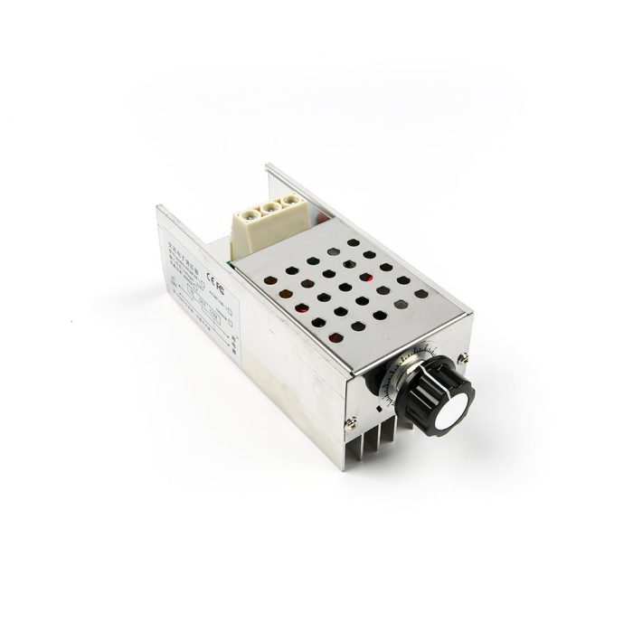AC 220V 10000W SCR Tristör Dimmer Voltaj Işık ve Isı Regülatörü - Görsel 4