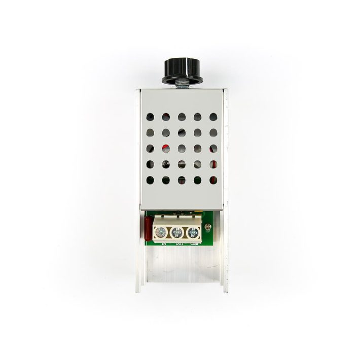 AC 220V 10000W SCR Tristör Dimmer Voltaj Işık ve Isı Regülatörü - Görsel 6