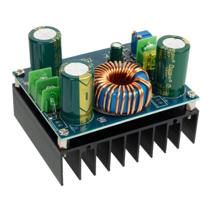 DC 12-80V 600W Ayarlanabilir Voltaj ve Sabit Akım Ayarlı Gerilim Yükseltici Modülü - Görsel 2