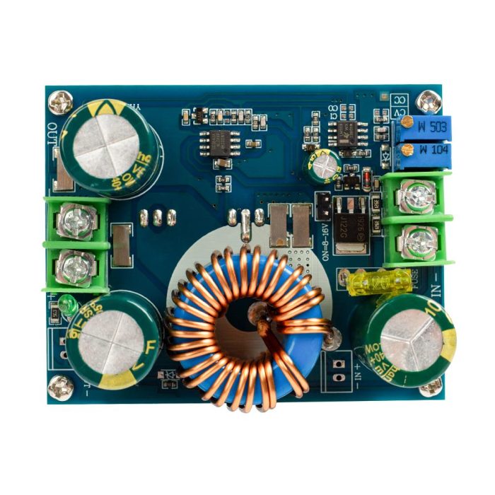 DC 12-80V 600W Ayarlanabilir Voltaj ve Sabit Akım Ayarlı Gerilim Yükseltici Modülü - Görsel 3