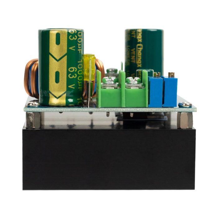 DC 12-80V 600W Ayarlanabilir Voltaj ve Sabit Akım Ayarlı Gerilim Yükseltici Modülü - Görsel 4