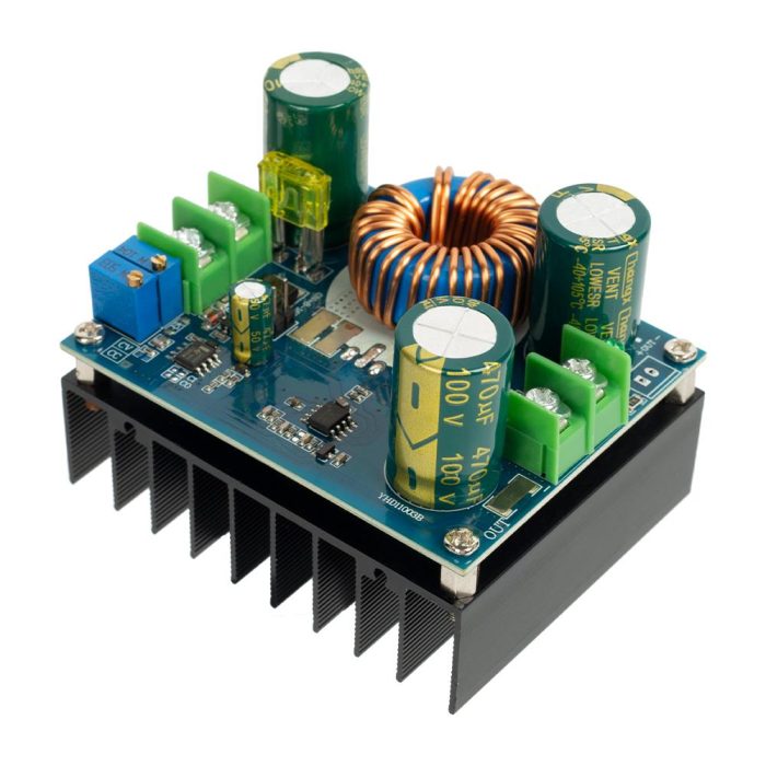 DC 12-80V 600W Ayarlanabilir Voltaj ve Sabit Akım Ayarlı Gerilim Yükseltici Modülü - Görsel 5