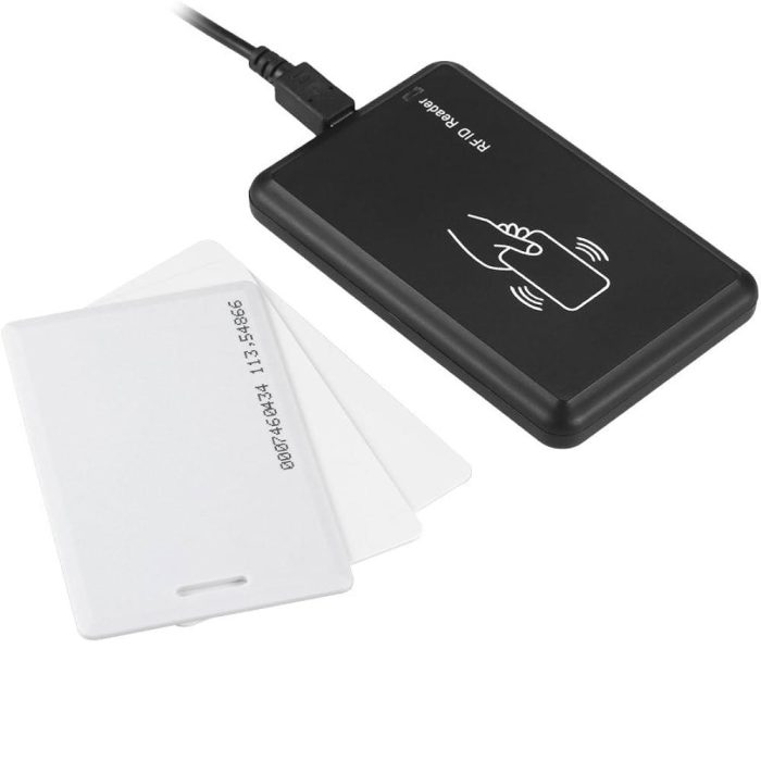 125kHz RFID USB Kart ve Etiket Okuyucu Kablo İle Birlikte - Görsel 2