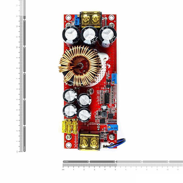 1500W 30A DC-DC Gerilim Yükseltici Güç Kaynağı Modülü Sabit Akım ve Ayarlanabilir Çıkış - Görsel 7