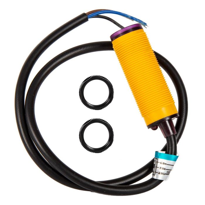 3-80-cm-kizilotesi-sensor-4-5-cm-1633.jpg E18-D80NK 5V Ayarlanabilir Kızılötesi Engel Algılama Sensörü - Görsel 1