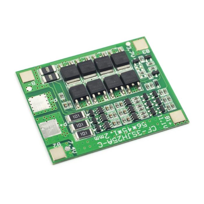 3S 12V 18650 Lityum Pil Koruma Kartı 11.1V 12.6V Dengeli 25A BMS - Görsel 1
