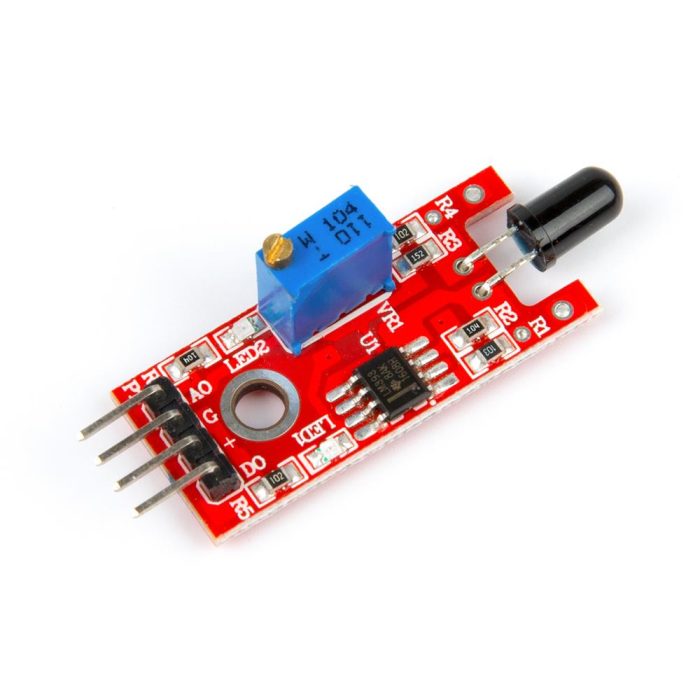 4 Pinli Alev Sensörü Modülü - Görsel 2