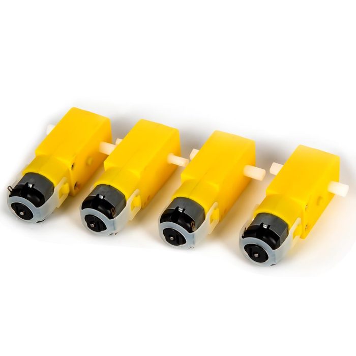 4WD Çok Amaçlı Şeffaf Mobil Robot Araba Platformu - Görsel 4