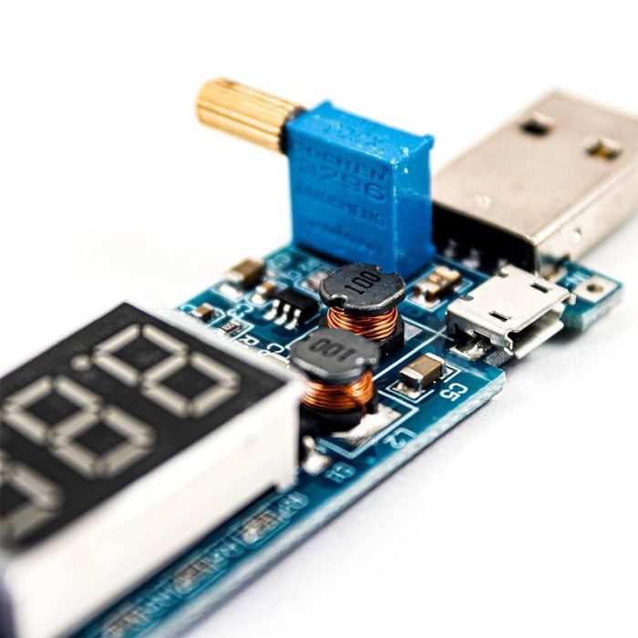 5V'dan 3.3V 9V 12V 24V'a DC-DC USB Gerilim Yükseltici Modülü - Görsel 4