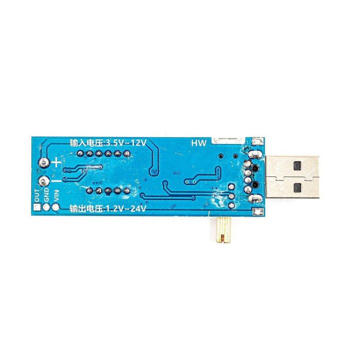5V'dan 3.3V 9V 12V 24V'a DC-DC USB Gerilim Yükseltici Modülü - Görsel 5