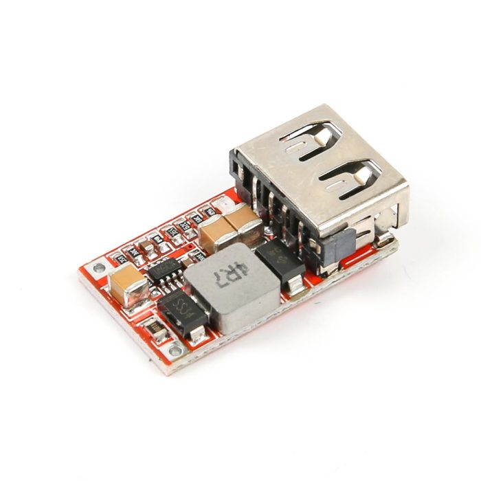 DC-DC Buck Modül 6-24V 12V/24V’dan 5V 3A USB Güç Kaynağı Şarj Cihazı %97.5 Verim - Görsel 6