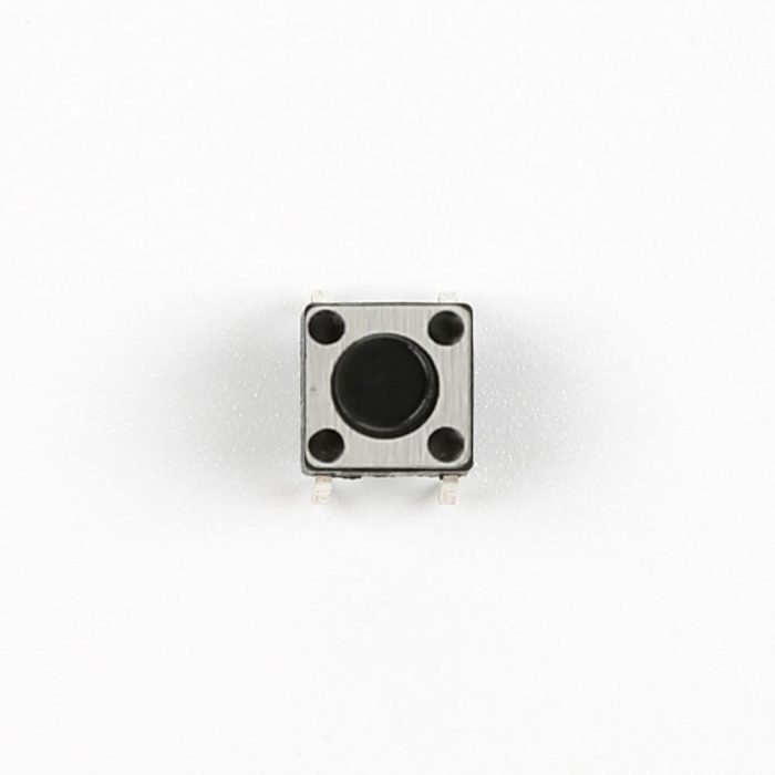 4 Pinli Push Buton - Siyah (6x6x5 mm) - Görsel 2