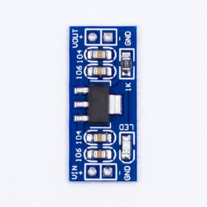 AMS1117 5V Güç Kaynağı Modülü - Görsel 2