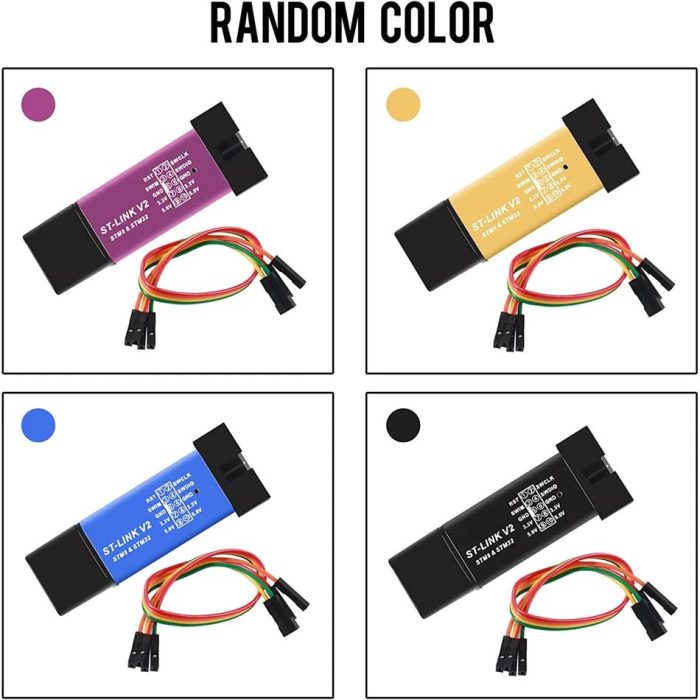 ST-LINK V2 Emülatör İndirme ve Hata Ayıklama Destekleyen STM8 STM32 ST Programlayıcı - Görsel 4