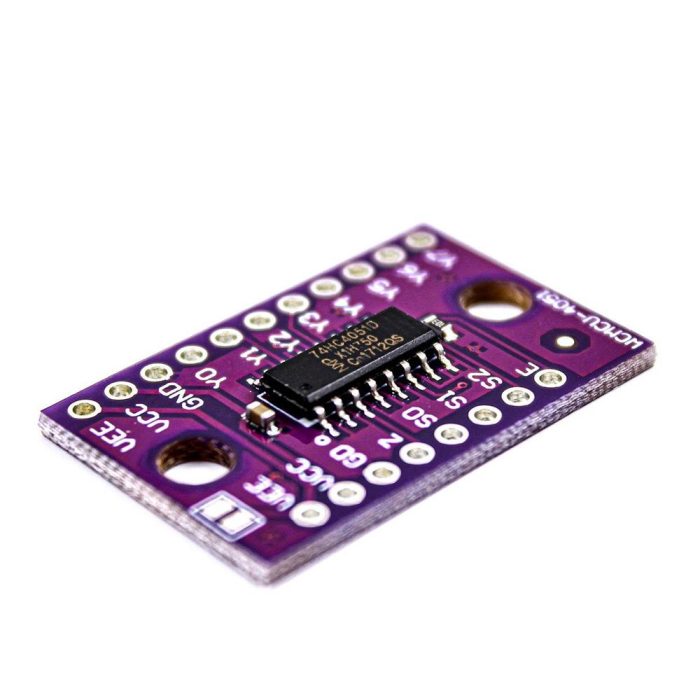 CJMCU-4051 74HC4051 8 Kanallı I2C Analog Çoklayıcı Modülü - Görsel 4