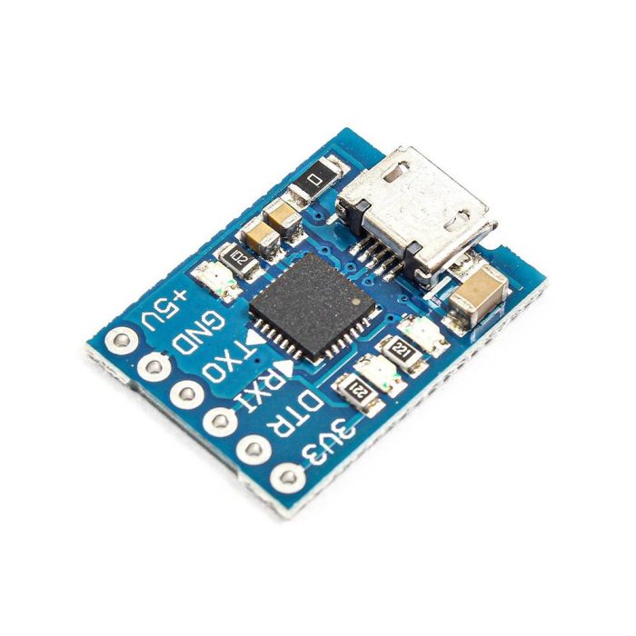 CP2102 Micro USB-TTL Seri Haberleşme Dönüştürücü Modülü - Görsel 3