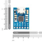 CP2102 Micro USB-TTL Seri Haberleşme Dönüştürücü Modülü - Görsel 6