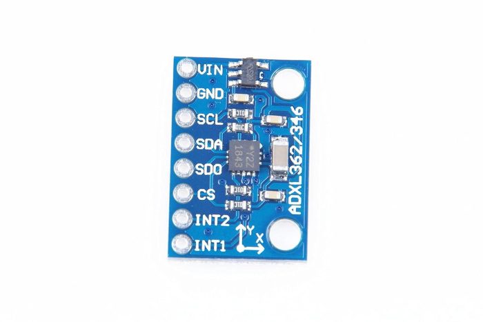 GY-362 ADXL362 GY-346 ADXL346 3 Eksen İvme Sensör Modülü (I2C SPI IIC Arayüzü) - Görsel 3