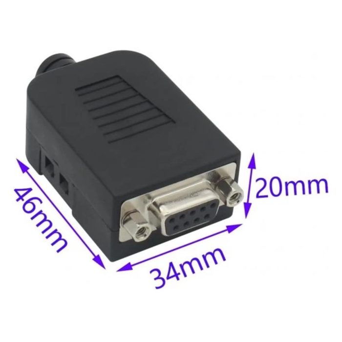 db9-9-pin-disi-vidali-konnektore-don-kutu-vida-430.jpg DB9 RS232/485 9 Pinli Vidalı Dişi Terminal Adaptör Kartı (Koruma Kutusu ve Vida Dahil) - Görsel 2