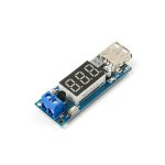DC 4.5-40V to 5V 2A USB Şarj Dönüştürücü - Voltmetre Modülü