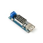 DC 4.5-40V to 5V 2A USB Şarj Dönüştürücü - Voltmetre Modülü - Görsel 2