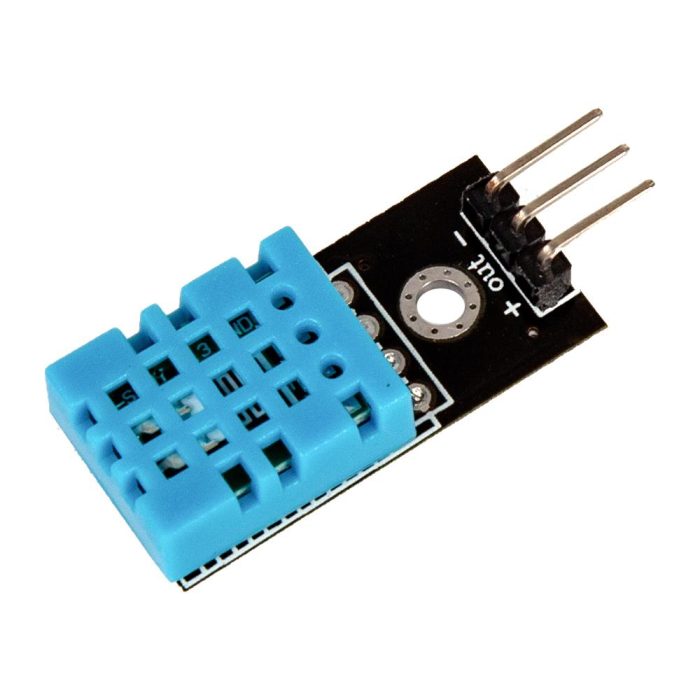 DHT11 Sıcaklık ve Nem Sensör Modülü (Kablolu) - Görsel 6