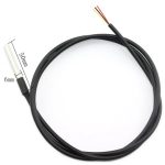 DS18B20 1 Metre Çin Çipli Termal Su Geçirmez Prob Sıcaklık Kontrol Sensörü - Görsel 2