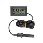 FY12 Mini Nem ve Sıcaklık Ölçer Dijital Termometre (Pil ile Birlikte)