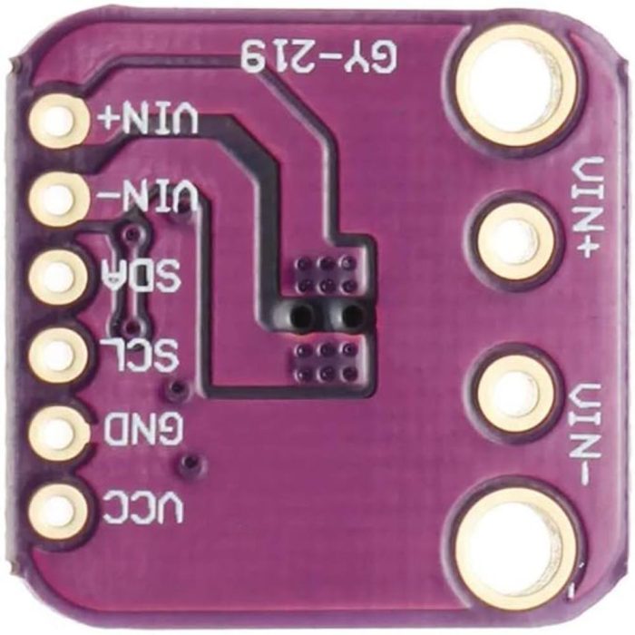 GY-219 INA219 I2C Haberleşmeli Çift Yönlü DC Akım Güç Kaynağı Sensör Modülü - Görsel 5