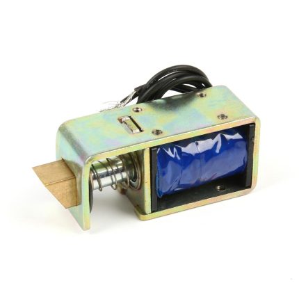 JF-S0837DL DC 12V 1A 10 mm Hareketli 15N Solenoid Elektromıknatıs