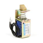 JF-S0837DL DC 12V 1A 10 mm Hareketli 15N Solenoid Elektromıknatıs - Görsel 4