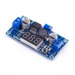 LM2596 LM2596S Güç Modülü, LED Voltmetre Dijital Ekranlı DC-DC Ayarlanabilir Kademeli Güç Kaynağı Modülü - Görsel 5