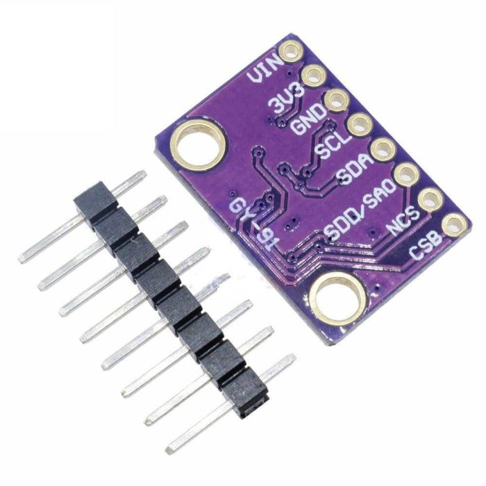 MPU9250 BMP280 GY-91 10DOF İvme Jiroskop Pusula Dokuz Şaft Sensörü - Görsel 2