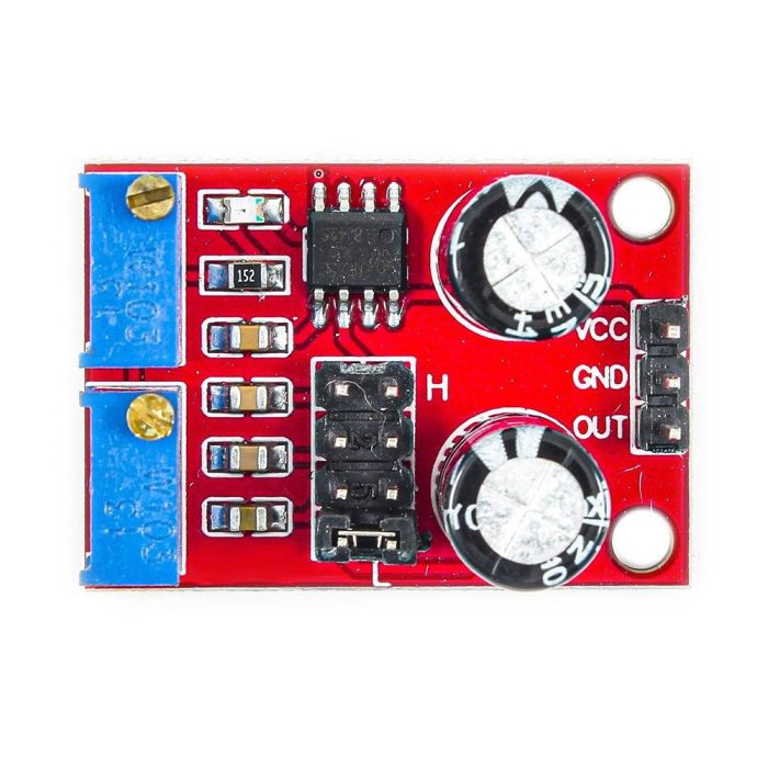 NE555 Darbe Frekansı ve Görev Döngüsü Ayarlanabilir Modül, Kare Dalga Sinyal Jeneratörü - Görsel 3