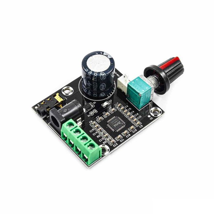 PAM8610 XH-M120 12V 2x15W Mini Çift Kanallı Dijital Amplifikatör Kartı - Görsel 2