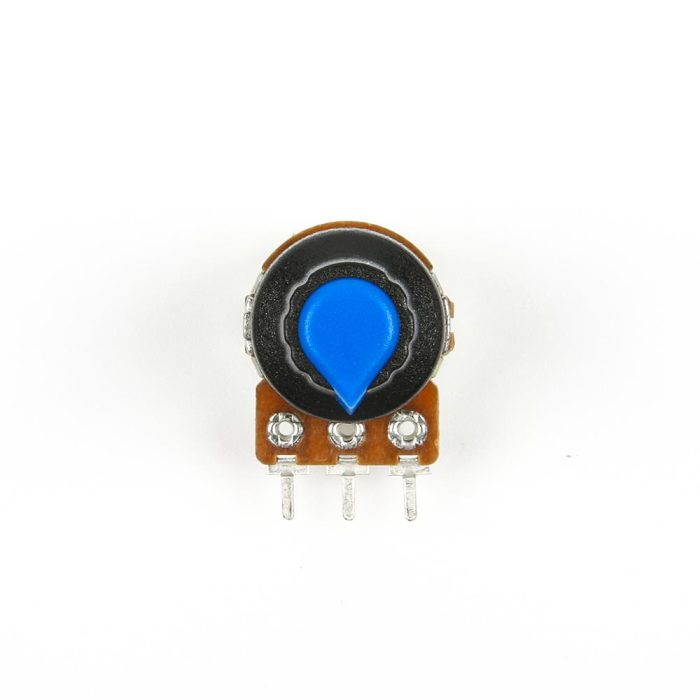 Potansiyometre Kapağı (Mavi) - Görsel 2