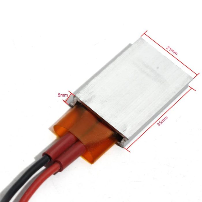 PTC Isıtıcı Plaka 12V 220 C (35x21x5 mm) - Görsel 4