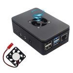 Raspberry Pi 4 Model B Soğutma Fanlı Kutusu